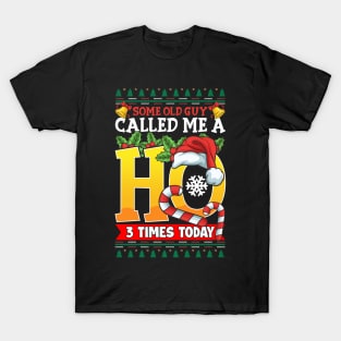 Christmas Funny Sayings Humor Quotes T-Shirt